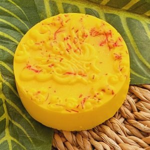 RUPKONNA BRIGHTENING SAFFRON GOAT MILK SOAP 50g-(2 PCS)